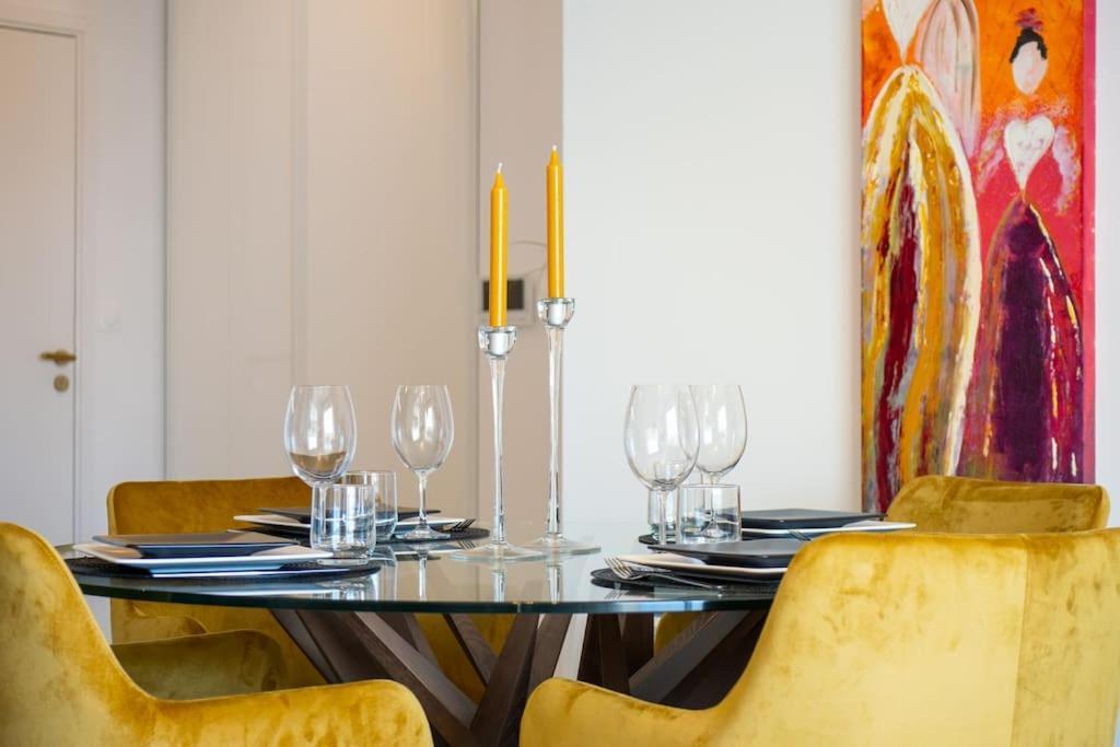 Le Square D'Evan - Appartement De Standing - Grande Terrasse Exterieure - Climatisation 圣埃尔斯 外观 照片