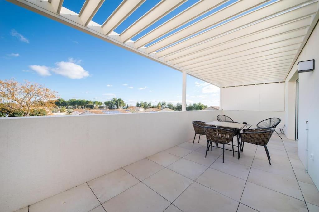 Le Square D'Evan - Appartement De Standing - Grande Terrasse Exterieure - Climatisation 圣埃尔斯 外观 照片